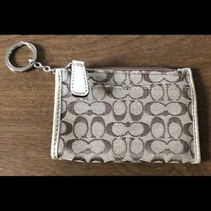 Coach Keychain Mini Wallet